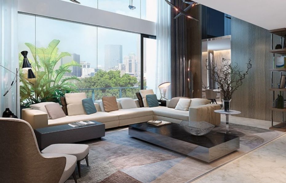 Bán căn Sky Villa Sunshsine Crystal River, DT 170m2, hướng Đông Nam, view sân Golf